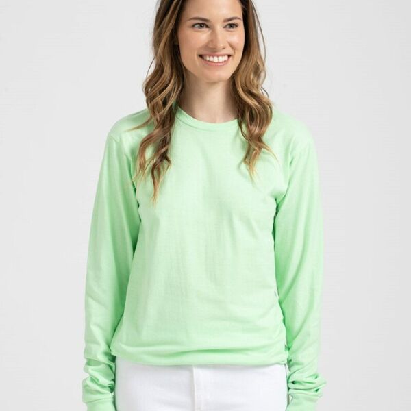 Unisex Heavyweight Jersey Long Sleeve T-Shirt Thumbnail